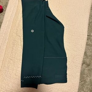 Lululemon Athletica Dark Green Leggings